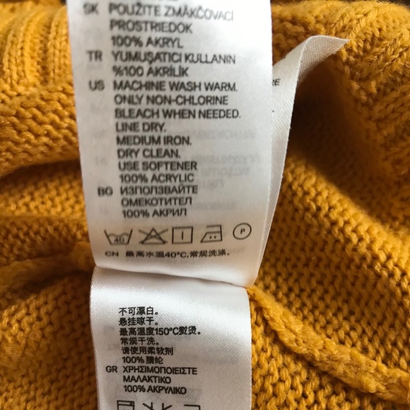 H&M Mustard Yellow Sweater - Picture 6 of 6